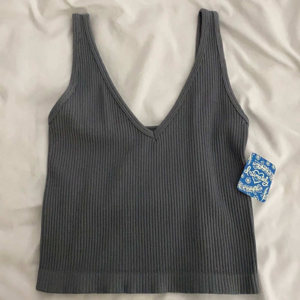 Free people ribbed tank top